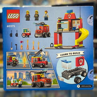 Fire Station and Fire Truck, 60375 Building Kit LEGO®