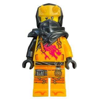 Arin - Shirt with Magenta Dragon, Hood with Horns, njo0960 Minifigure LEGO®