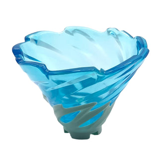 Tornado of Spinjitzu Narrow with Molded Trans-Light Blue Top Pattern, Part# 50663pb02 Part LEGO® Light Aqua