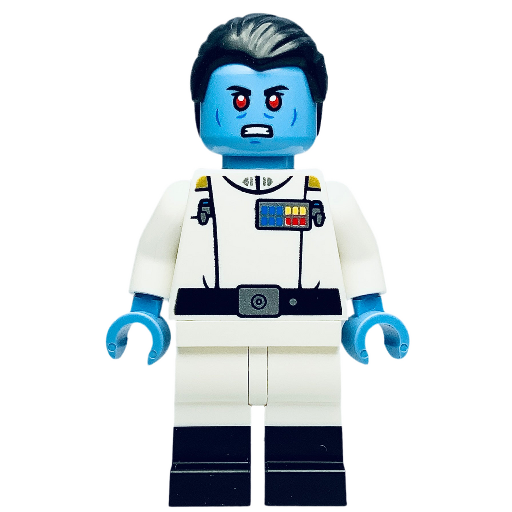 Grand Admiral Thrawn - Medium Blue Skin, sw1356 – United Brick Co®
