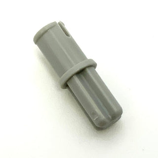Technic Axle 1L with Pin without Friction Ridges, Part# 3749 Part LEGO® Light Gray