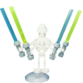 General Grievous, sw0134a Minifigure LEGO® Like New with Lightsabers