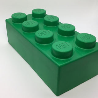 Soft Brick 2x4, Part# 29541 Part LEGO® Green  