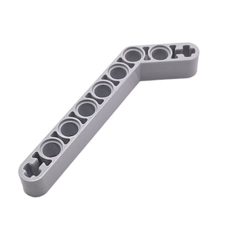 Technic Liftarm, Modified Bent Thick 1x9 (7-3), Part# 32271 Part LEGO® Light Bluish Gray