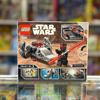 Sith Infiltrator Microfighter, 75224 Building Kit LEGO®