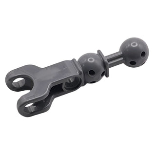 Hero Factory Arm/Leg with Ball Joint on Axle and Ball Socket and Pin Hole, Part# 90608 Part LEGO® Dark Bluish Gray