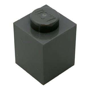 Brick 1x1, Part# 3005 Part LEGO® Dark Bluish Gray