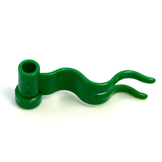 Flag 4x1 Wave Left, Part# 4495a Part LEGO® Green