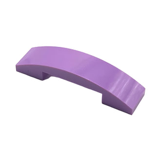 Slope, Curved 4 x 1 x 2/3 Double, Part# 93273 Part LEGO® Medium Lavender 1 Part