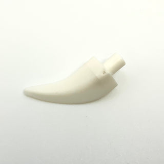 Barb/Claw/Horn/Tooth - Medium, Part# 87747 Part LEGO® White  