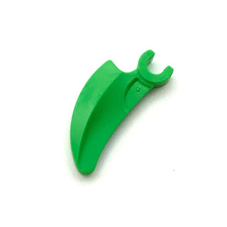 Barb/Claw/Horn/Tooth with Clip, Curved, Part# 16770 Part LEGO® Bright Green  