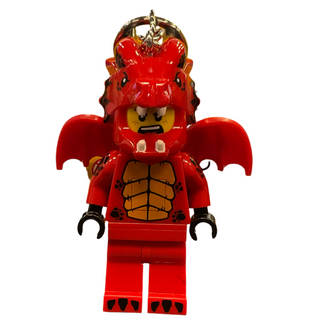 LEGO® Red Dragon Suit LED Light 3” Keychain LEGO®
