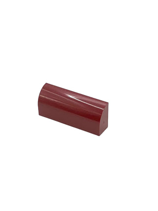 Slope, Curved 1 x 4 x 1 1/3, Part# 6191 Part LEGO® Dark Red