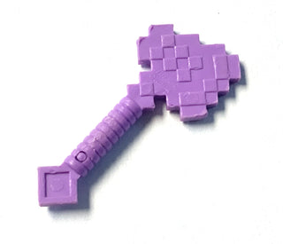 Minifigure Weapon, Minecraft Axe, Part# 18788 Part LEGO® Medium Lavender (Enchanted)