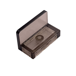 Panel 1 x 2 x 1 with Rounded Corners, Part# 4865b Part LEGO® Trans-Brown