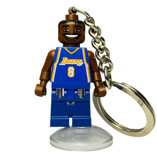 NBA Kobe Bryant, Los Angeles Lakers #8 Road Uniform, kc052 Minifigure LEGO® Used