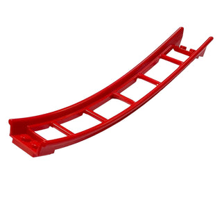 Roller Coaster Large Ramp Lower Part (6 Bricks Elevation), Part# 26559 Part LEGO® Red