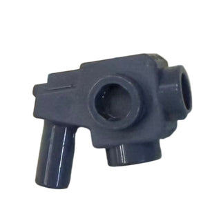 Minifigure Weapon Gun Blaster with Studs on Sides Bottom and Front Part#44709 Part LEGO® Dark Bluish Gray