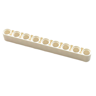 Technic, Liftarm Thick 1x9, Part# 40490 Part LEGO® White 1 Part