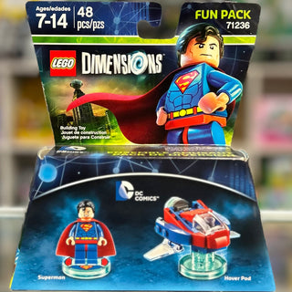 Fun Pack - DC Comics (Superman and Hover Pod), 71236 Building Kit LEGO®
