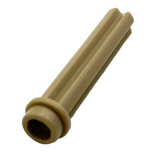 Technic Axle 3L with Stud, Part# 6587 Part LEGO® Dark Tan