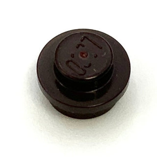 Plate Round 1x1, Part# 4073 Part LEGO® Dark Brown