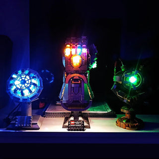 Tony Stark's Arc Reactor Life-Sized Replica Building Kit Bricker Builds