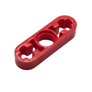 Technic, Liftarm Thin 1x3 - Axle Holes, Part# 6632 Part LEGO® Red