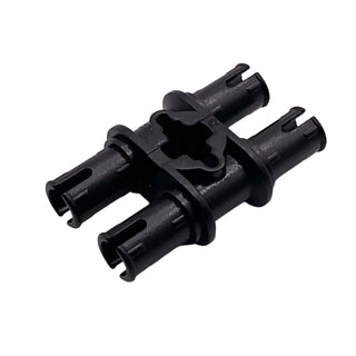 Technic, Pin Double with Axle Hole, Part# 32138 Part LEGO® Black