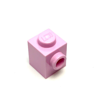 Brick, Modified 1x1 with Stud on Side, Part# 87087 Part LEGO® Bright Pink  