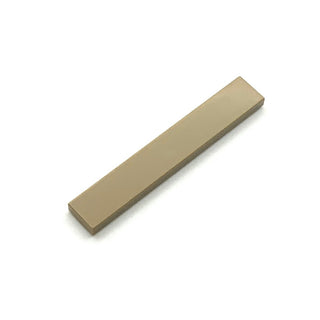 Tile 1x6, Part# 6636 Part LEGO® Dark Tan 1 Part
