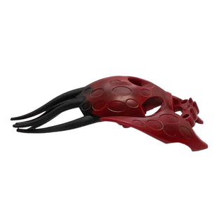 Bionicle Head, Barraki Kalmah with Marbled Black Pattern, Part# 57549pb01 Part LEGO®