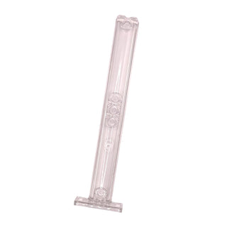 Support 2x4x13 Semicircle with 5 Pin Holes, Part# 1749 Part LEGO® Trans-Clear Very Good
