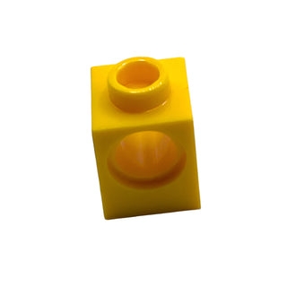 Technic, Brick 1x1 with Hole, Part# 6541 Part LEGO® Yellow