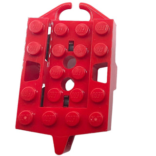 Roller Coaster Car with Wheels, Part# 26021/24869 Part LEGO® Red