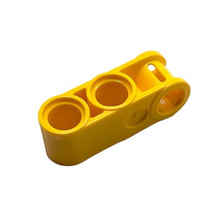Technic, Axle and Pin Connector Perpendicular 3L with 2 Pin Holes, Part# 42003 Part LEGO® Yellow