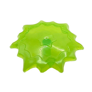 Power Burst, Shield Large with Bar End, Part# 35032e Part LEGO® Trans-Bright Green