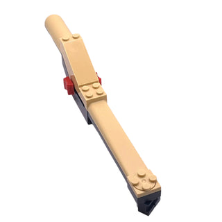 Sports Trick Handle 2 x 24 x 4 1/3 with Spinning Turntable, Part# bb0128c01 Part LEGO® Tan Very Good