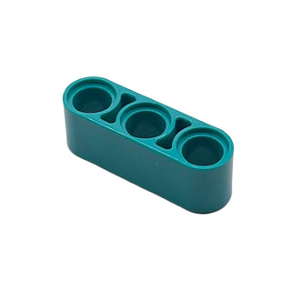 Technic, Liftarm Thick 1x3, Part# 32523 Part LEGO® Dark Turquoise