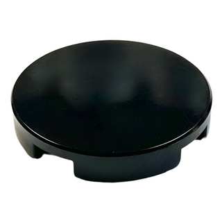 Tile, Round 2 x 2 with Bottom Stud Holder, Part# 14769 Part LEGO® Black