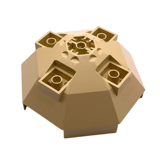 Cockpit 10 x 10 x 4 Octagonal with Axle Hole, Part# 2618 Part LEGO®