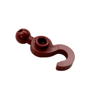 Hook with Tow Ball, Part# 30395 Part LEGO® Dark Red
