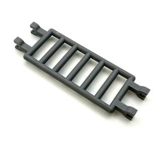 Bar 7x3 with 4 Clips (Ladder), Part# 30095 Part LEGO® Dark Bluish Gray