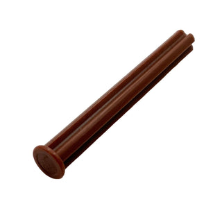 Technic Axle 5L with Stop, Part# 15462 Part LEGO® Reddish Brown