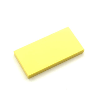 Tile 2x4, Part# 87079 Part LEGO® Bright Light Yellow  