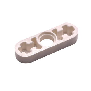 Technic, Liftarm Thin 1x3 - Axle Holes, Part# 6632 Part LEGO® White