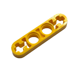 Technic, Liftarm Thin 1x4 - Axle Holes, Part# 32449 Part LEGO® Yellow