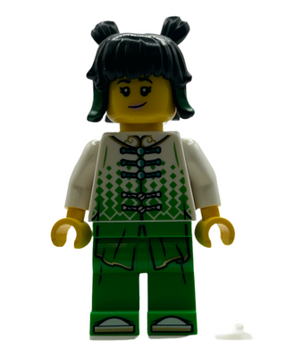 Mei, White Robe Top, Bright Green Pants, mk141 Minifigure LEGO®