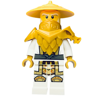 Wu Sensei - Crystallized without Flag, njo0784a Minifigure LEGO® Like New