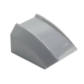 Slope, Curved 2x2 Lip, Part# 30602 Part LEGO® Light Bluish Gray